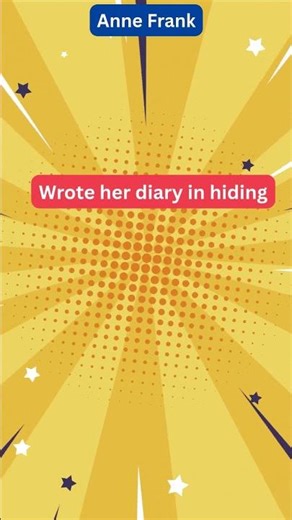 Anne Frank – The Brave Young Writer Whose Diary Changed the World