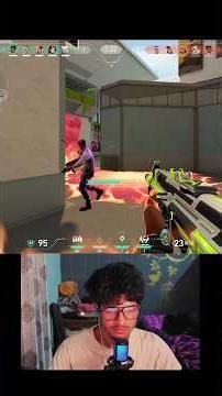 enemy team pheonix is in my team now . #valorant