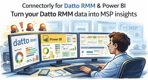 Datto RMM Data Insights with Connectorly Power BI | Nick Maxwell posted on the topic | LinkedIn
