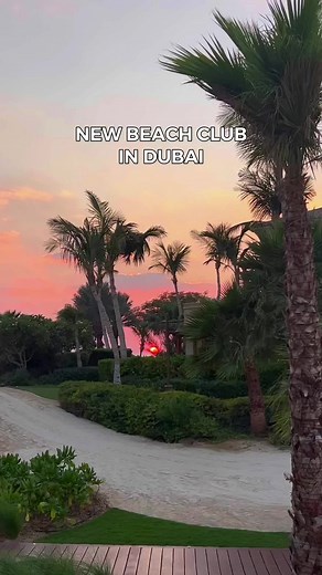 New Beach Club at One&Only the Palm Hotel in Dubai