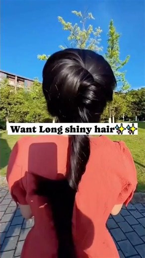 How to Get Long Shiny Hair Naturally ✨ Onion Peel Hair Growth Spray