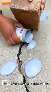1.4M views · 5K reactions | Fixing concrete cracks once and for all  #diy #usa #reelsfb | Architecture | Facebook