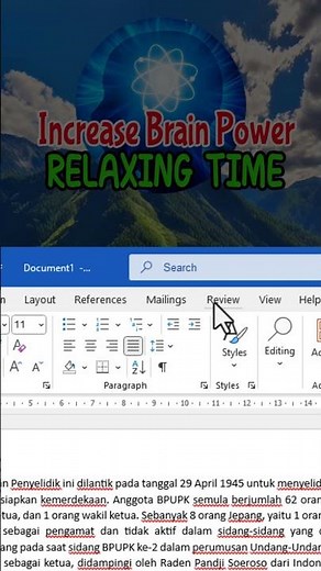Cara Menghilangkan Garis Bawah Merah di Microsoft Word Document