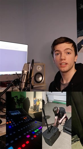 Meet Will, our Level 3 Music Production student who is showing us how to mix a performance🎼 🔗If you’re interested in Music Production, click the link in our bio to learn more (will_musics) | West Herts College