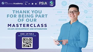 Last May 28, software developers, IT managers, business owners, and more, were able to attend the Globe myBusiness Masterclass on API: Development and Integration where they learned helpful insights from our experts. Stay tuned for our next masterclass and let us help build your business better. Watch the full video and learn more about our offers here: http://glbe.co/MCOffers3 | Globe Business