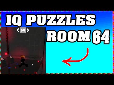 ROOM 64 IQ PUZZLES Roblox Walkthrough [Full Guide English]