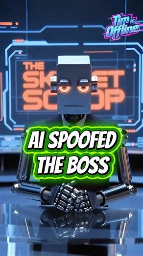 AI spoofed the boss. Security complied. Trust is now a file format. #AI #AIFails #Automation