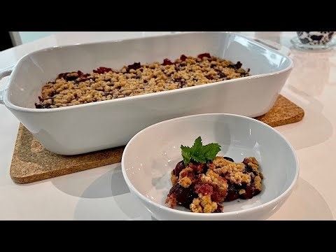 Cherry Crumble