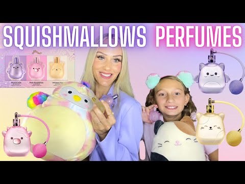 SQUISHMALLOWS PERFUMES REVIEWS | MOONLIT MIST | PINK POSSIBILITIES | WHISKED AWAY | GIFT IDEA