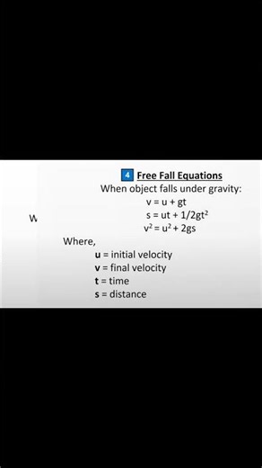 Gravitation - All formulas in 30 seconds 🔥#class10science#maharashtraboard#studyshorts#gravitation