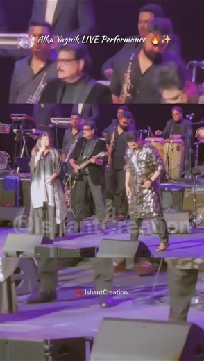 Alka Yagnik | Hum Apni Taraf Se | The Definitive Live Performance 👑✨ #shorts #90shits