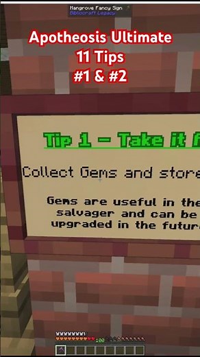 Apotheosis Mod Minecraft Ultimate 11 Tips #1 & 2. ATM10 Tips #allthemods10 #minecraft #atm10