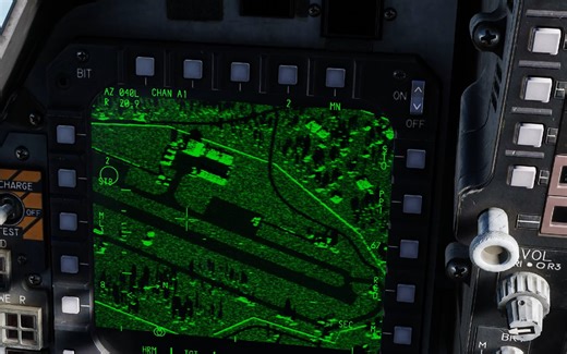 F15E JDAM使用练习 含对地雷达和吊舱