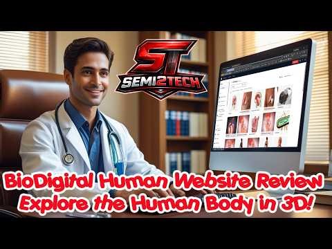 BioDigital Human Website Review 🧠 Explore the Human Body in 3D!