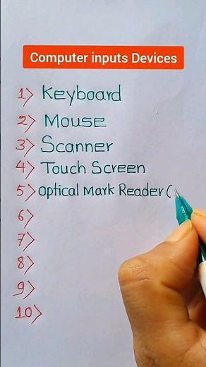 Computer Inputs Devices || Input Devices of Computer #computer #shorts