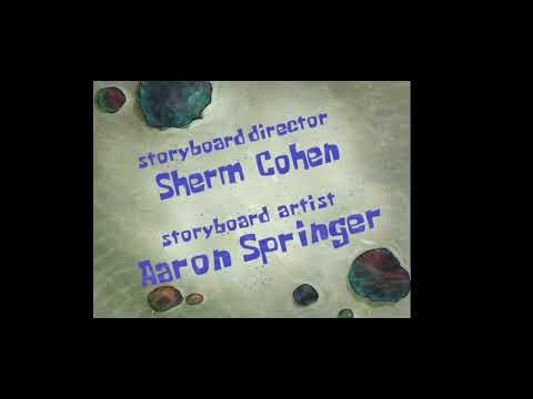 SpongeBob Squarepants - Pizza Delivery Title Card S1E5a