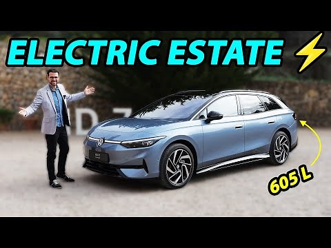 Volkswagen’s electric estate! VW ID7 Tourer reveal REVIEW