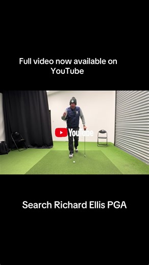 New YouTube channel now available Search RichardEllisPGA #golfcoaching #golflessons