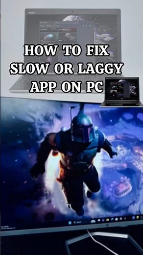 How to fix slow or laggy app on your pc💻👨‍💻.#pctips #windows11 #computertechnic #tech #techtips