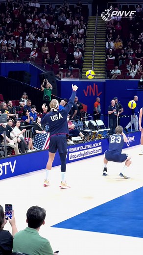 Team USA Hypes up Crowd with Volleyball Games | VNL2024