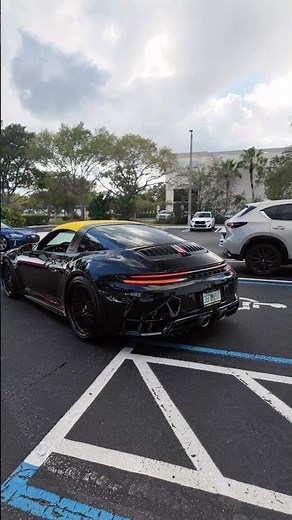 2026 Porsche 911 Targa GTS Hybrid STRAIGHT PIPE 🔥 🔊 #porsche #richlife #luxury #supercar #cars