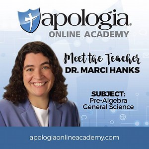 Meet Apologia Online Academy instructor, Dr. Marci Hanks! Dr. Hanks teaches Algebra and General Science. http://www.apologiaonlineacademy.com/ | Apologia
