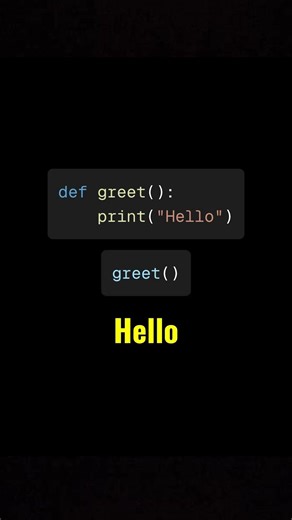 Python lo Functions ante ento thelusa?🤔 #python #coding