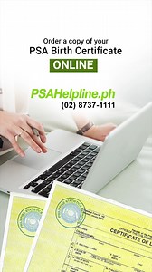 You can safely and conveniently order your PSA certificates online through PSAHelpline.ph. With various payment channels available, you can choose a payment option that is most accessible and convenient for you. Your certificate will be delivered to your doorstep within days! It's easy, fast, and safe! Try it today. www.PSAHelpline.ph | PSAHelpline.ph: PSA Birth Certificate Delivery Service