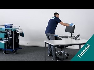 Tutoriel vidéo I Dépoussiérage à sec avec une lingette à usage unique I Instructions