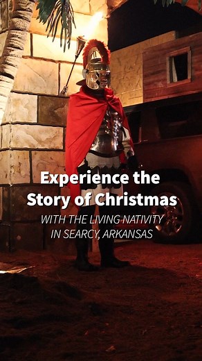 4.7K views · 51 reactions | Experience the story of Christmas like never before. The Living Nativity at Searcy First Assembly brings Bethlehem to life with exotic animals, handmade costumes, and real characters in an incredible drive-thru experience.  December 5–7, 10, and 12–14 | 6–9PM nightly #HolidayOfLights #ExperienceSearcy #LivingNativity | Searcy Holiday of Lights | Facebook