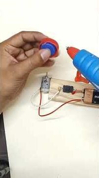 DIY Mini Grinder Using DC Motor | Powerful & Easy Build! #Shorts