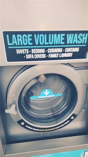 Wash.me Laundry UK 20 kg Laundry Vending Machine.