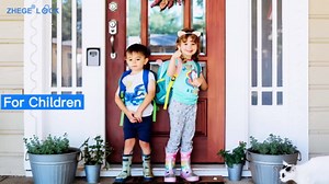 ZHEGE Key Lock Box Wall Mounted, 4 Digit Combination Lock Box for Realtors, Contractors, Spare House Key Outside (Black)