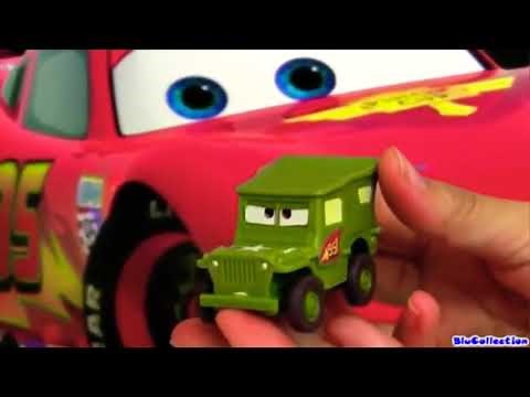 3 Disney Cars 2 Color Changers • Sarge, Finn McMissile & Lightning McQueen Review