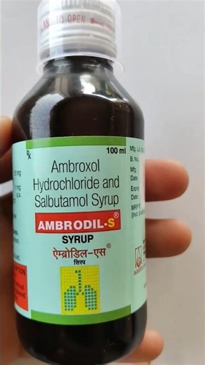 Ambrodil s syrup uses in hindi | #coughsyrup #cough #ytshorts