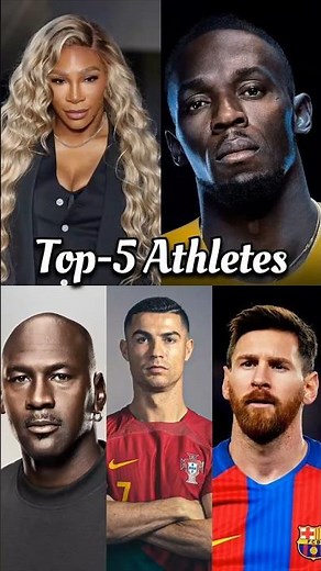 Top 5 Greatest Athletes of All Time 🏆 | Legends Who Changed Sports Forever