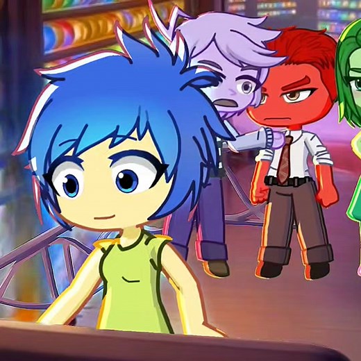 Joy Gets Angry in Gacha Life Animation | Inside Out 2
