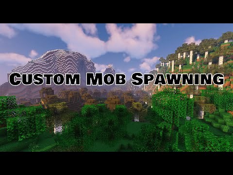 How to make Naturally Spawning Custom Mobs! (Biome and Structure Detection in 1.14)