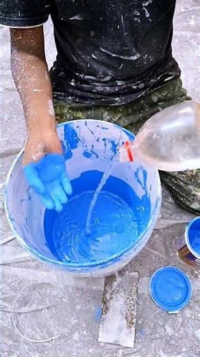 Berger weathercoat long life 10 blue colour paint colour code 7326 #shorts #home #painting #workout