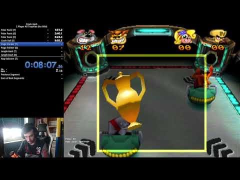 Crash Bash - All Trophies 2P (No MM) - 4:39:57 (Spykerios/MurrayZero)