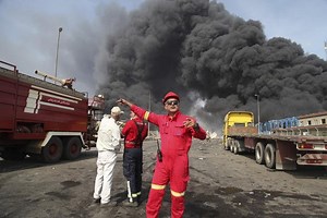 A Massive Explosion at an Iranian Port Linked to Missile Fuel Shipment Kills 5, Injures Over 700
