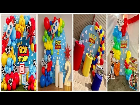 🎈 Top Toy Story Theme Birthday Decoration Ideas | Easy & Magical Party Decor