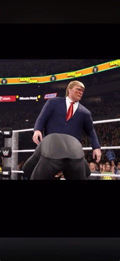 Trump vs Kim Jong Un WWE Fight 😳 Who Wins? #wwe2k25 #shorts #shortsfeeds