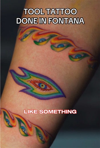 Vibrant Tool Band Armband Tattoo by Aspen