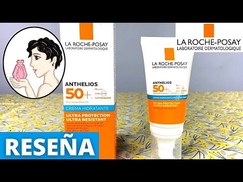 🌞El Mejor PROTECTOR SOLAR para PIEL SECA😱LA ROCHE - POSAY Anthelios Crema Hidratante 50+