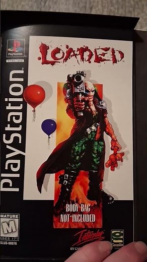 Loaded #loaded #retrogaming #ps1 #playstation #shootergames #bigbox #interplay #ratedm #gaming