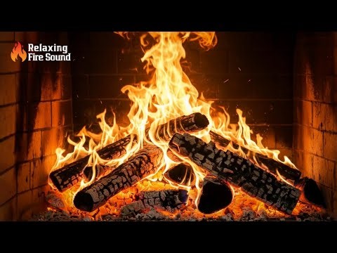 Fireplace 6H Full HD 🔥 Soothing Crackling Logs & Warm Ambience