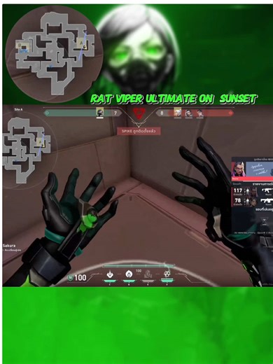 Ultimate Viper Highlight in Valorant - Best Lineups