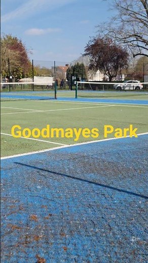 Goodmayes Park teniss court London #londonlife #tennis