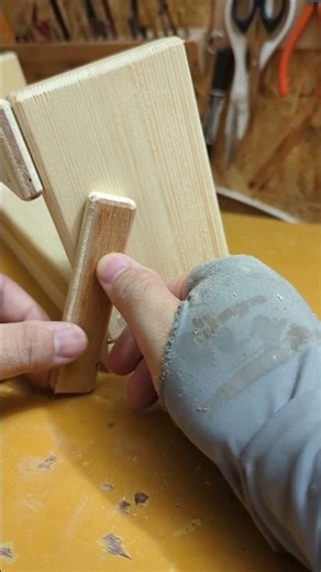 Scrap Wood Project: 【Desktop Book Rack】